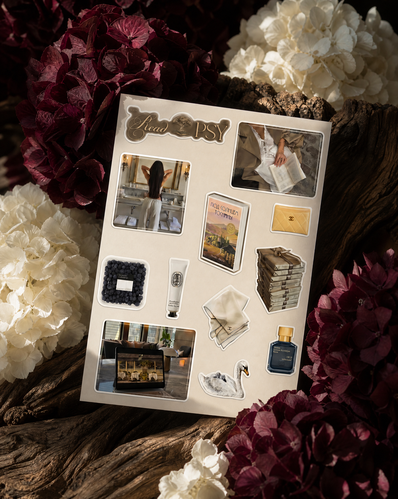 ReadPSY Sticker Pack | June Reading Mood